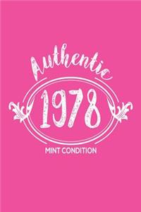 Authentic 1978 Mint Condition