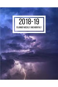 2018-19 Planner Weekly and Monthly