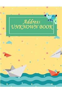 Address unknown book