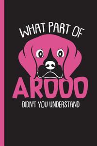 What Part of Arooo Didn't You Understand
