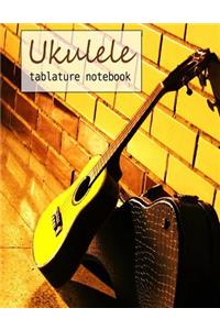 Ukulele Tablature Notebook