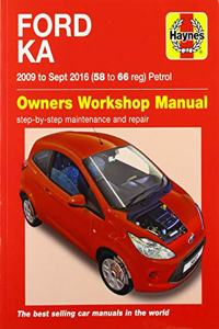Ford Ka (09-Sept'16) 58 to 66 reg