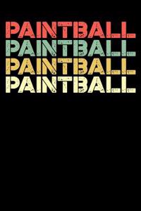 Paintball Notebook