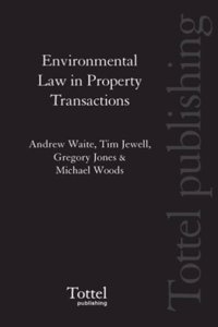 Environmental Law in Property Transactions