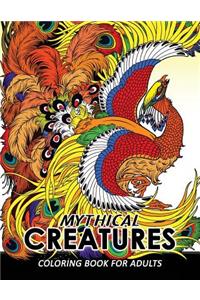 Mythical Creatures Coloring Books for Adults