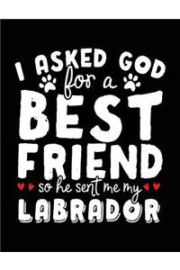 I Asked God For A Best Friend So He Sent Me My Labrador