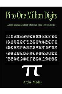 Pi to One Million Digits