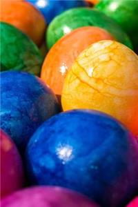 Big Pile of Colorful Easter Eggs Journal
