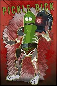 Pickle Rick: Solenya - Rick and Morty Lined Journal Notebook