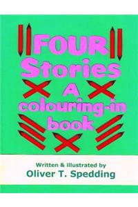 Four Stories Colouring-In Book