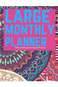 Phloem Large Monthly Planner