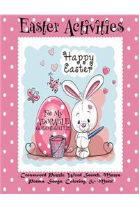 Easter Activities For My Adorable Goddaughter!