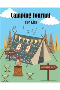 Camping Journal for Kids