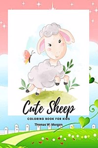 Cute Sheep Coloring Book for Kids