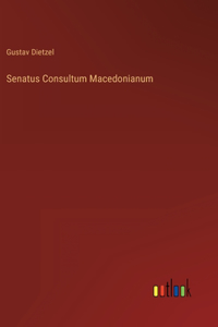 Senatus Consultum Macedonianum