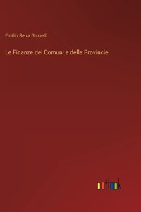 Finanze dei Comuni e delle Provincie