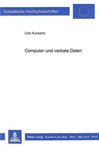 Computer Und Verbale Daten