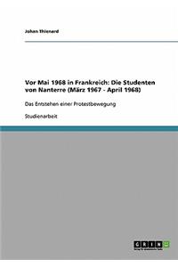 Vor Mai 1968 in Frankreich