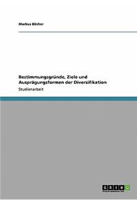 Bestimmungsgründe, Ziele und Ausprägungsformen der Diversifikation