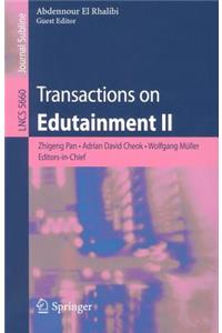 Transactions on Edutainment II