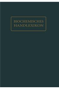 Biochemisches Handlexikon