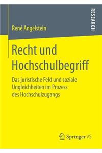 Recht und Hochschulbegriff