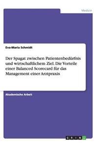 Spagat zwischen Patientenbedürfnis und wirtschaftlichem Ziel. Die Vorteile einer Balanced Scorecard für das Management einer Arztpraxis