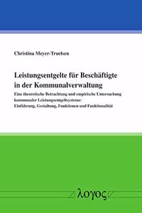 Leistungsentgelte Fur Beschaftigte in Der Kommunalverwaltung