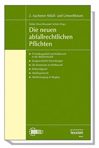 Die Neuen Abfallrechtlichen Pflichten