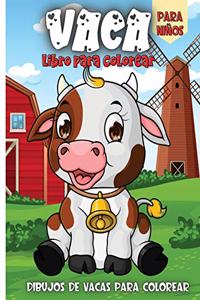 Vaca Libro Para Colorear