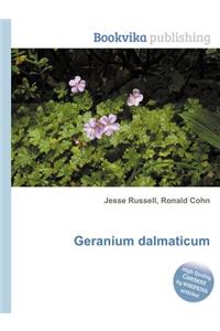 Geranium Dalmaticum