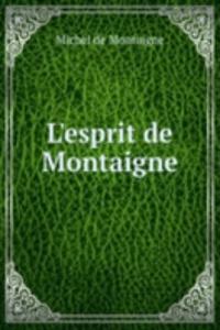 L'esprit de Montaigne