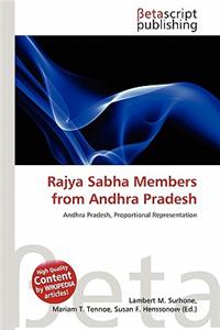 Rajya Sabha Members from Andhra Pradesh