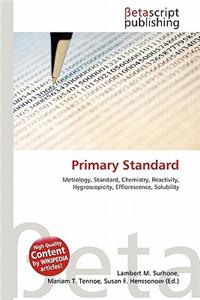 Primary Standard
