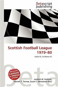 Scottish Football League 1979-80