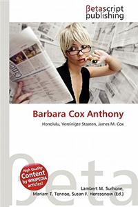 Barbara Cox Anthony