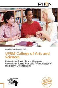 Uprm College of Arts and Sciences