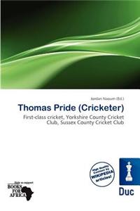 Thomas Pride (Cricketer)