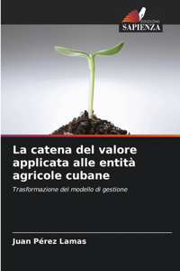 catena del valore applicata alle entità agricole cubane
