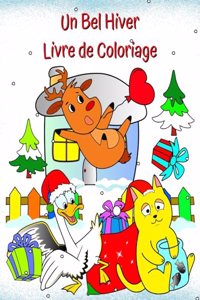 Bel Hiver Livre de Coloriage