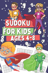 Sudoku for Kids Ages 4-8