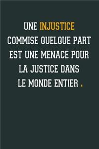 Une injustice commise