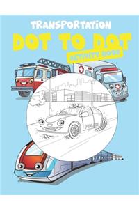 Transportation Dot To Dot Book