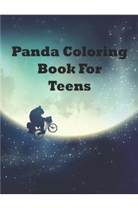 Panda Coloring Book for Teens