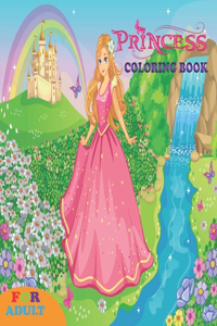 princess coloring book for adult