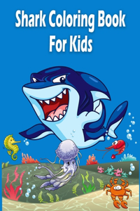 Shark Coloring Book For Kids