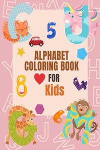 Alphabet Coloring Book Coloring Book For Kids