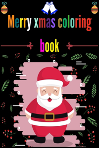 Merry Xmas Coloring Book