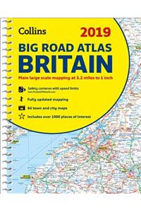 2019 Collins Big Road Atlas Britain