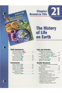 Indiana Holt Science & Technology Chapter 21 Resource File, Grade 8: The History of Life on Earth